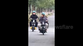 China: Show-Off Ends in a Crash
