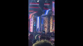 trump dancing after giving speech at charlie kirk conference in phoenix arizona