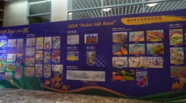 Silk Road youth painting event held in Singapore