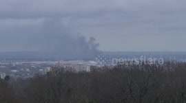 Fire in Woolwich london