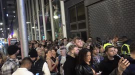 Thousands descend on Birmingham's nightclub strip for NYE 2025 as queues stretch along pavements
