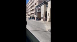 Toyota Tundra On Fire at San Antonio Parking Garage