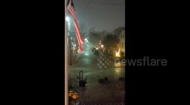 US: Severe Storms Slam D.C. Area On New Year’s Eve 2