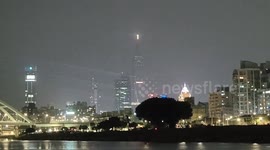 Taiwan: 2025 New Year’s Fireworks Display In Taipei 2