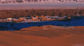 New Year celebration in border area in Xinjiang
