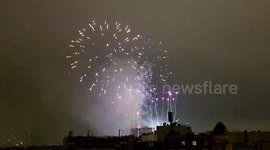 France: Paris Welcomes 2025 With Fireworks Display