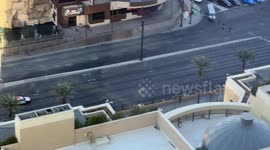 Tesla Cybertruck Explosion Near Trump Tower Las Vegas Sparks Emergency Response