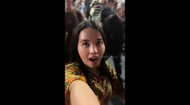 Trying to go home after watching fireworks with a massive crowd of people. I had to walk for 1+ hours to the train station.