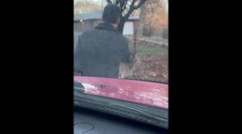 Man Rescues Deer Stuck in Barbed Wire Fence