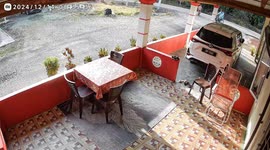 Father falls while riding bicycle in Bukit Gambir, Johor, Malaysia