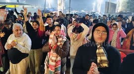 India: Women Batuka perform arti on New year 2025