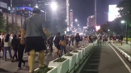 Indonesia: Residents crowded the New Year's Eve 2025 celebration in Jakarta