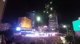Indonesia: New Year's Eve 2025 celebrations at Bundaran HI Jakarta Indonesia
