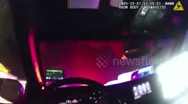 US: Heroic Rescue Saves Man Trapped in Burning Trailer