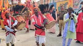 India: Band performance ahead of Kumbh 2025