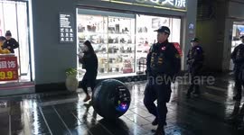 China: Spherical robocop in China offers glimpse into future of law enforcement