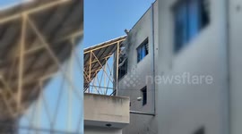 Israeli Airstrike Targets Radiology Building at Al-Ahli Baptist Hospital in Gaza