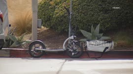 US, Los Angeles: Canoga Park Scooter Rider Killed in Crash at Westfield Topanga With Sound On Tape