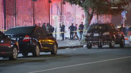US, Los Angeles: Downtown Los Angeles Fatal Smoke Shop Shooting