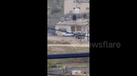 West Bank: Israeli forces storm the village of Burqa, northwest of Nablus, in the occupied West Bank