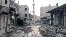 Syria: Entrance to Al-Makbi market in the city of Al-Mayadeen, east of Deir ez-Zor