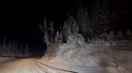 US: Winter Blast Hits Utah Canyons: Traction Devices Mandatory