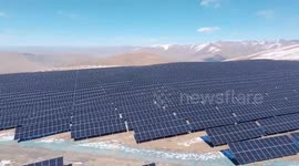 China: Second phase of high-altitude solar power project in China's Xizang goes operational