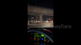 Syria: Public security patrols patrol the city of Damascus