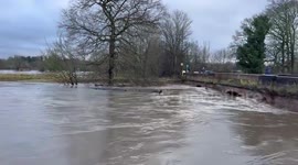 UK: Widespread Flooding Hits Greater Manchester Forcing Hundreds To Evacuate