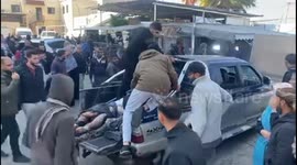 At least 8 people have been killed and several injured in an Israeli airstrike targeting a gathering of civilians
