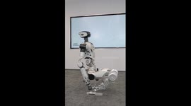 Chinese humanoid robot showcases advanced multi-joint movements