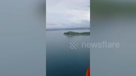 Rescue teams search for sunken ship in the Philippines