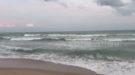 Three tourists swept away by rip tide saved by lifeguards in Thailand
