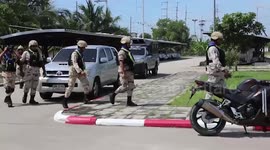 Prison football match sparks riot leaving one inmate dead and 12 injured in Thailand