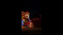 The Christmas Minion House