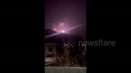 Lebanon: Israeli aircraft launch airstrikes target near the town of Jbaa in southern Lebanon 2