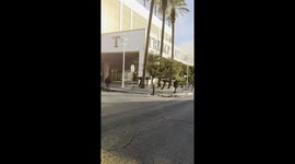 Footage Shows Cybertruck on Fire Outside Trump Hotel in Las Vegas