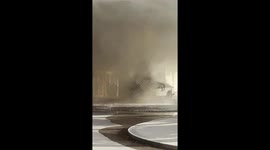 Footage Shows Cybertruck on Fire Outside Trump Hotel in Las Vegas