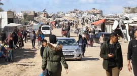 Gaza Strip: Gazan resident expresses hope for peace as new year dawns