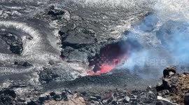 US: Fiery Vents Erupt at Kīlauea Summit in Spectacular Display
