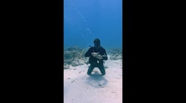 How a Scuba Diver Celebrates New Years