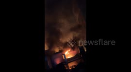 Ghana: Massive Fire Destroys Stalls At Kantamanto Market In Accra