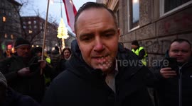 Farmers protest EU trade policies in Warsaw