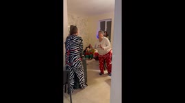 Grandma’s high kick ends in holiday hijinks