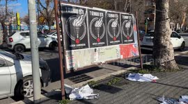 Some posters recalling the annual event for the commemoration of the Acca Larenzia massacre of 7 January 1978 were put up in a peripheral area of Rome.
