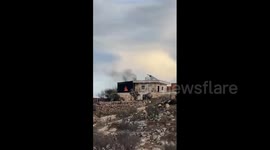 Palestine: Israeli settler militias set a house on fire in the village of Abu Falah, east of Ramallah