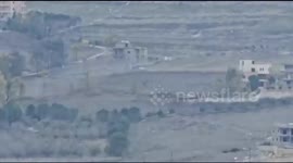 Lebanon: Footage captures Israeli tanks advancing near civilian homes and lands in the Aqbat Maroun neighborhood in the town of Bint Jbeil, southern Lebanon