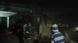 Gaza Strip: Israeli airstrikes have targeted the home of the Zahd family in the Radwan neighborhood, northern Gaza City, resulting in multiple injuries