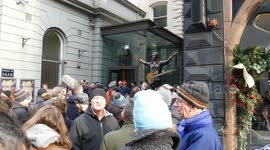 On 4 January 2025, a statue honouring the legendary musician Rory Gallagher was unveiled outside the Ulster Hall in Belfast, Northern Ireland.