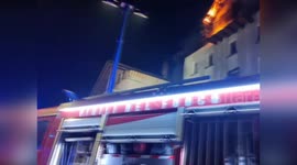 Italy: Fire Engulfs Homes and Barn Overnight in Belluno